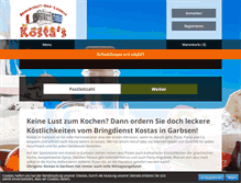 Tablet Screenshot of kostas-garbsen.de